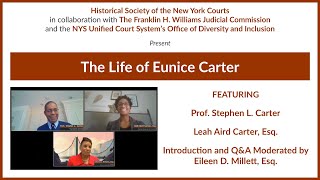 The Life of Eunice Carter