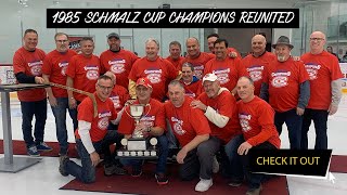 Lakeshore Canadiens honour 1985 Schmalz Cup champions including Tie Domi