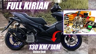 Test!! UPGRADE KIRIAN (CVT) AEROX 155 OLD auto jengad