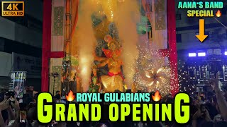 Royal Gulabians Group Chopda Ganpati Grand Opening 🔥 Chopda City Ganpati 2024 🚩