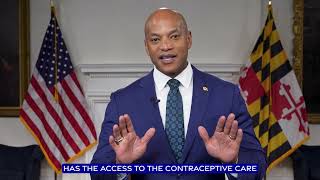 A Special Announcement from Governor Wes Moore on World Contraception Day | September 26