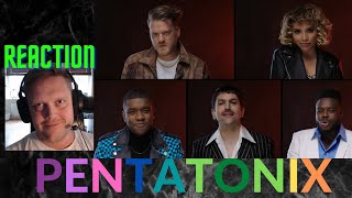 Recky reacts to: Pentatonix 90´ Dance medley (partially muted due to copyright)