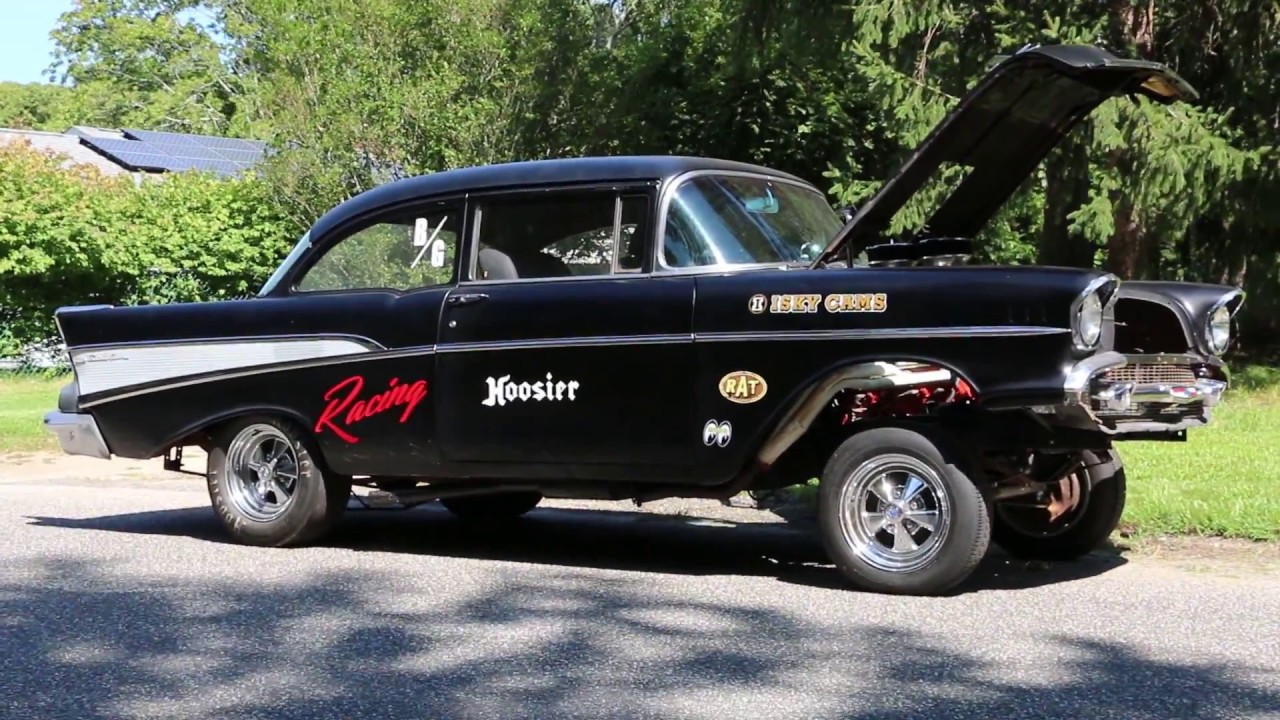 Review Of A 1957 Chevy 210 Gasser For Sale~This Is Not A Bel Air - YouTube