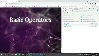 JavaScript tutorials in Hindi #5, Basic Operators