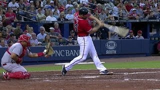 CIN@ATL: Gattis hits a homer to go back-to-back