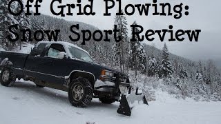 Off Grid Winter: Plowing The Homestead