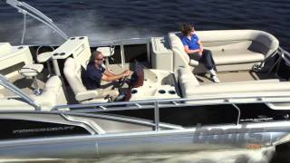 2014 Princecraft Quorum 25 SE Pontoon Boat Review / Performance Test