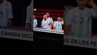 MESSI SHOUTING DANCE NOW TO YERRY MINA