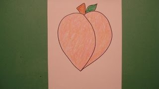 Let's Draw a Peach!