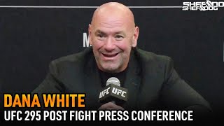 Dana White: UFC 295, Jones vs Ngannou, The Sphere, Deontay Wilder MMA | Post Fight Press Conference