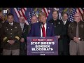 donald trump calls migrants animals during us mexico border speech