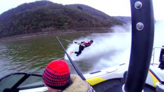 Nikolaus Barefoot Waterskiing 2013 - GoPro