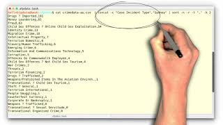 Data Sciences with Bash Shell - Statistics Data Mining Lesson 3: CSVCUT