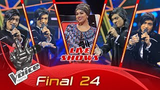 Aaron Bandara | Hada Hadala (හද හඬලා) | Live Shows | Final 24 | The Voice Teens SL