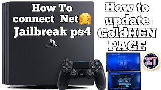 HOW TO CHANGE/UPDATE WEBPAGE🤩PS4 JAILBREAK | GOLDHEN 2.3 UPDATE | HOW TO CONNECT INTERNET IN JB PS4