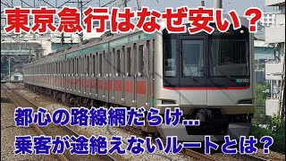 東京急行の運賃はどうしてここまで安い！？渋谷横浜280円のワケ【迷列車で行こう ほぼ日編第322日】