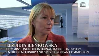 Celebrating New World Heritage Sites, Elżbieta Bieńkowska, EU Commissioner