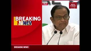 Ex- Finance Minister Chidambaram Raps Railways Minister