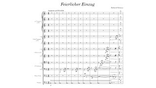 Richard Strauss - Feierlicher Einzug [Score]