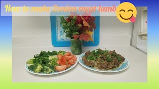 How to make 2 onion lamb ?دوپیازه گوشت گوسفند