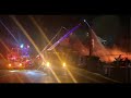 RAW VIDEO: Massive 4-Alarm Fire Destroys Warehouse In SF Bayview