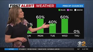 First Alert weather: CBS2 6:30 p.m. forecast