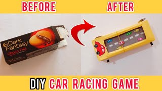 DIY CAR RACING GAME making from DARK FANTASY BOX | Teen Craft