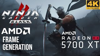 Ninja Gaiden 2 Black Frame Generation RX 5700 XT Ryzen 5 5600X 4K 1440p 1080p - All Settings