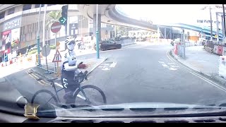 [車camL] 路權L亂過馬路 仲對私家車手指指 | Hong Kong Car Accidents and Videos