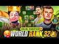 I FACED WORLD RANK 32 PLAYER🔥 | ONLINE DIVISION RANK PUSH 🤯 | OPPONENT WITH CRAZY DOUBLE BOOSTERS 😦