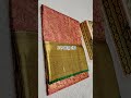 $ 3499 ✨ kanchipuram semi silk sarees with high quality zari and matching blouse latest collections.