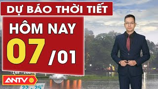 Dự báo thời tiết mới nhất hôm nay ngày 7/1: Bắc Bộ nắng hanh, Nam Bộ mưa rải rác | ANTV