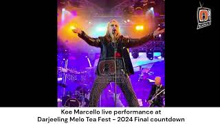 Kee Marcello live performance At Darjeeling Melo Tea Fest Final countdown. #blackhilltv