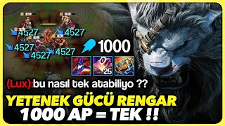 TIKLA 5 SANİYE İZLE BUNE BE DİYECEKSİN !! 1000 AP RENGAR DAHA HIZLI TEK ATIYOR !! | Ogün Demirci