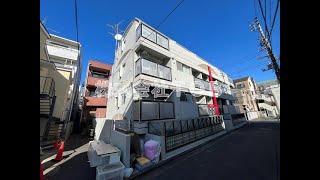 キューブ浜田山　203号室　ワンルーム　オートロック　防犯カメラ　京王井の頭線　浜田山駅　徒歩1分　杉並区浜田山2丁目【東京　賃貸　内見動画　不動産　室内動画　お部屋探し　ルームツアー】