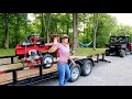 #840 AMAZING Wolfe Ridge Log Splitter is Hitting The Road!