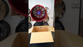 Unboxing Rohana RFX2 in Candy Red #rohanawheels #carguys #rohana #wheels #automobile