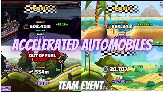 ACCELERATED AUTOMOBILES TEAM EVENT | HILL CLIMB RACING 2 | GAMEPLAY