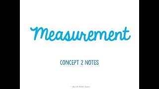 (OLD) Unit 1 Scientific Method Measurement Notes