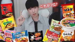 韓国人がオススメする韓国ラーメンランキング10は？