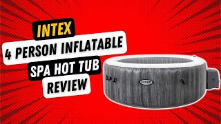 Intex 28439E Greywood Deluxe 4 Person Inflatable Spa Hot Tub  Review