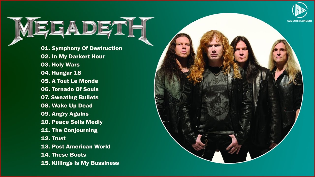 Megadeth Greatest Hits - Best Songs Of Megadeth - Megadeath Full Album ...