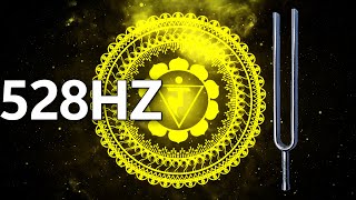 528Hz Tuning Fork Miracle Tone: Solar Plexus Chakra Brings Positive Transformation