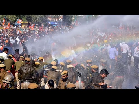 REET Paper Leak Case: Rajasthan BJP Holds Massive Protest In Jaipur ...