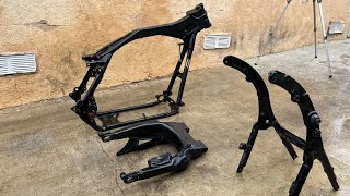 COPART CHEAPEST HARLEY TEAR DOWN TO THE FRAME! + AUCTION BUILD!