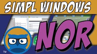 Crestron SIMPL Windows NOR Symbol Tutorial