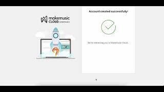 MakeMusic Cloud Login Walkthrough