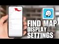 How To Find Map Display Settings On Waze (Tutorial 2026)