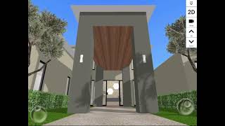 HOME DESIGN 3D | Luxury Mountain View Mansion | Speed Build | RILEY M