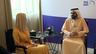 محمد بن راشد يستقبل مستشارة الرئيس الأمريكي